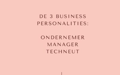 De 3 business personalities